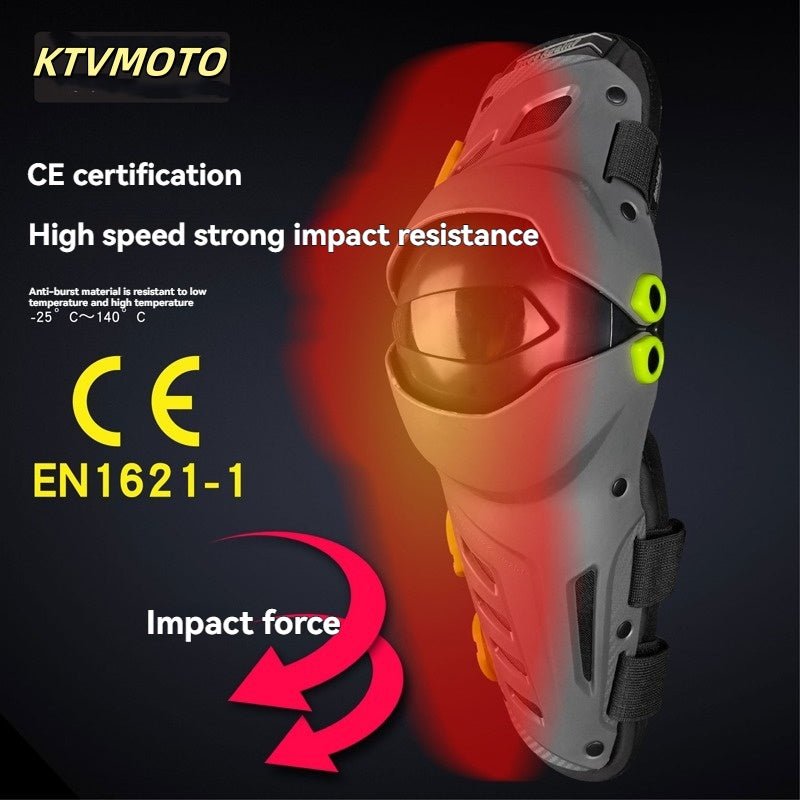 LED Light Cool Off-Road Racing Knee Pads-Y07