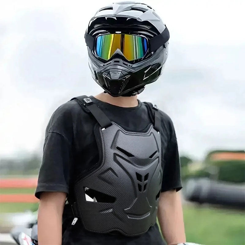 Adjustable, shock-absorbing protective vest, suitable for off-road racing-F10