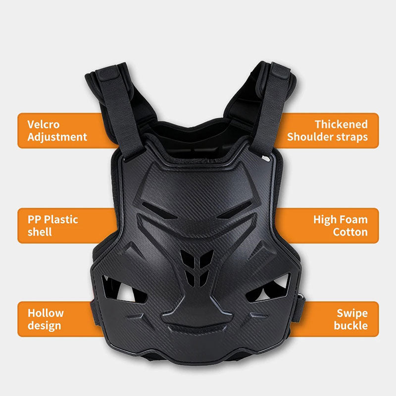 Adjustable, shock-absorbing protective vest, suitable for off-road racing-F10
