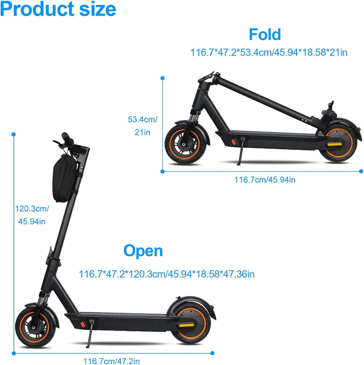 500W Foldable E Scooter - G30