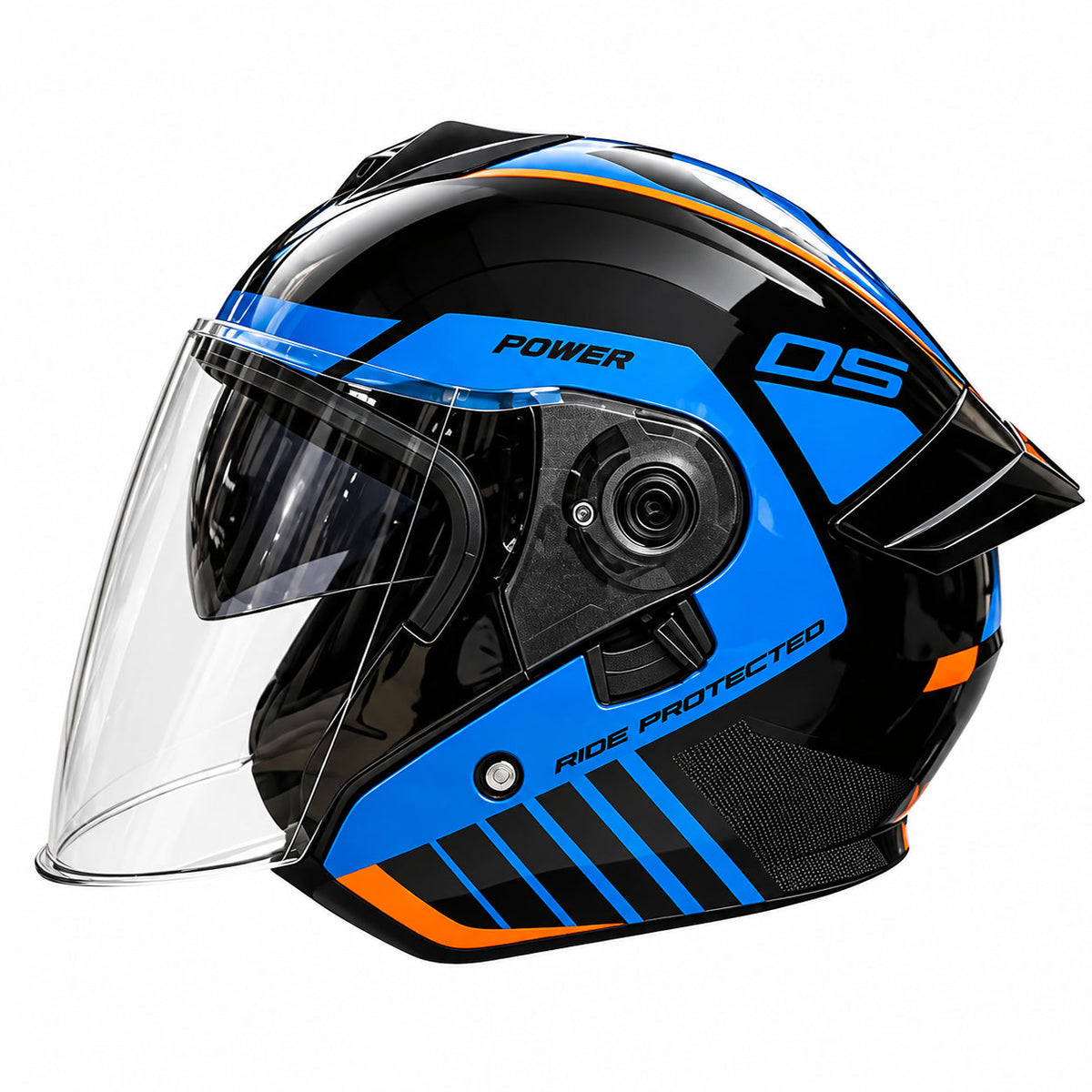 All-Season Motorcycle Helmet with Aurora Visor-I291