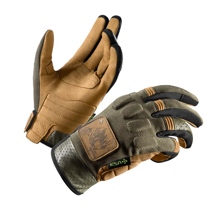 KTVMOTO CE2 Certified Carbon Fiber & Genuine Leather Track Cycling Gloves- G21