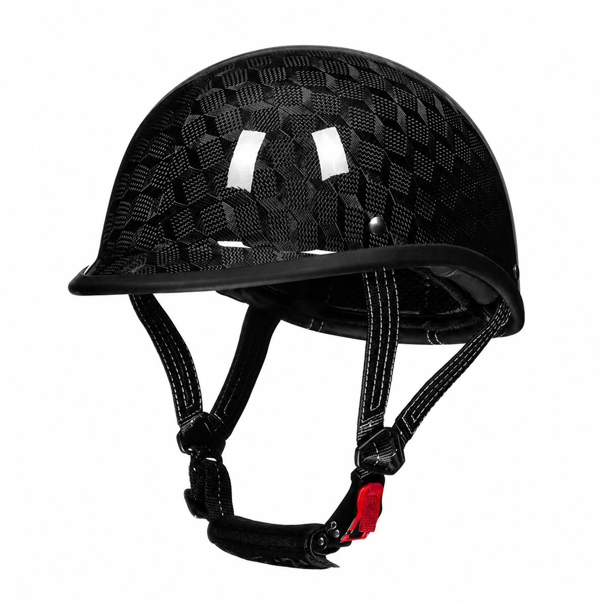 KTVMOTO Carbon fiber motorcycle half-helmet cruiser helmet-I52