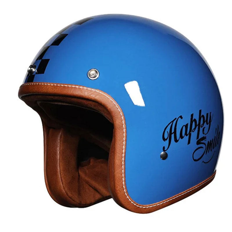 KTVMOTO Retro rally motorcycle helmet-I24