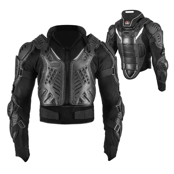 Neck-protecting full-body protective cycling jersey - F4