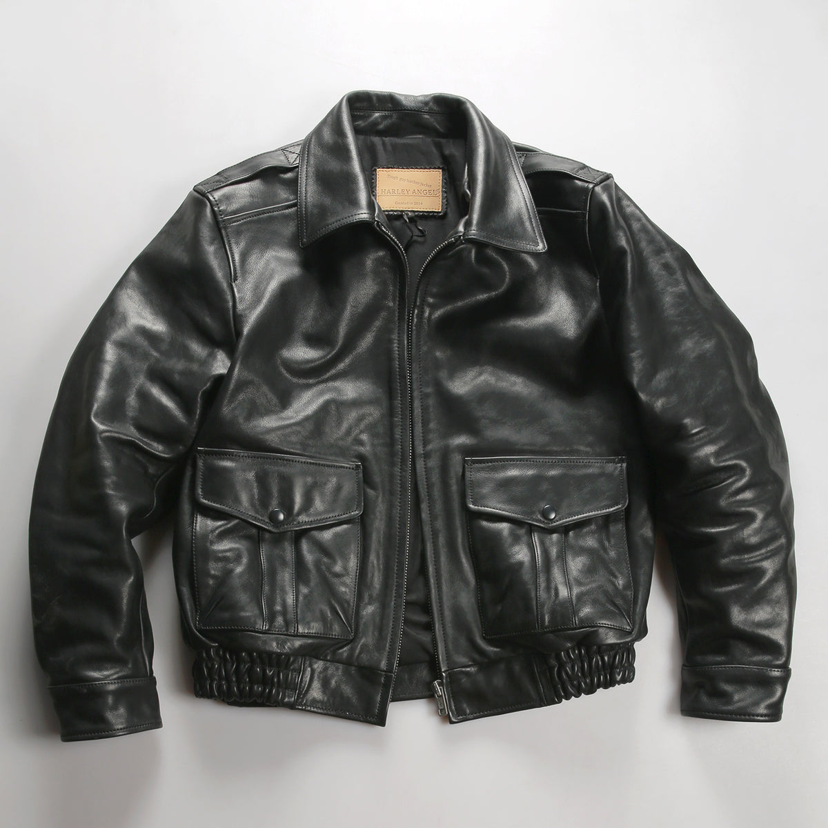 New Spring/Autumn Men's Short Casual Leather Jacke A2 - A54