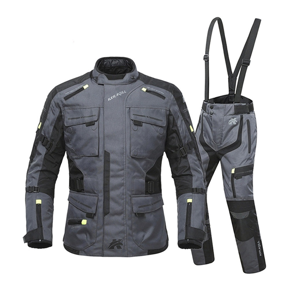 CE-certified 7-piece waterproof motocross riding suit - J08