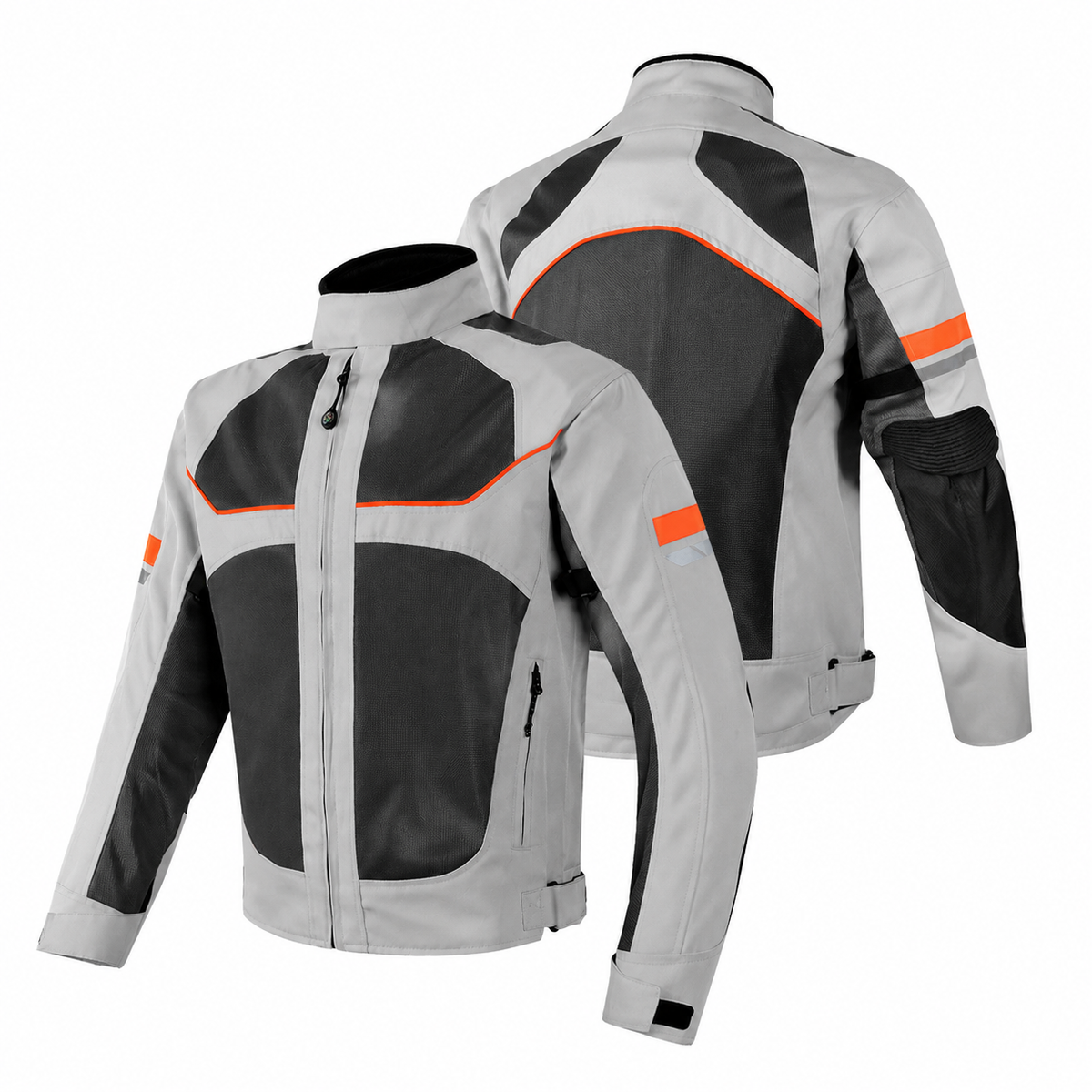 Motorcycle riding suit with reflective mesh(CE Grade)-J80