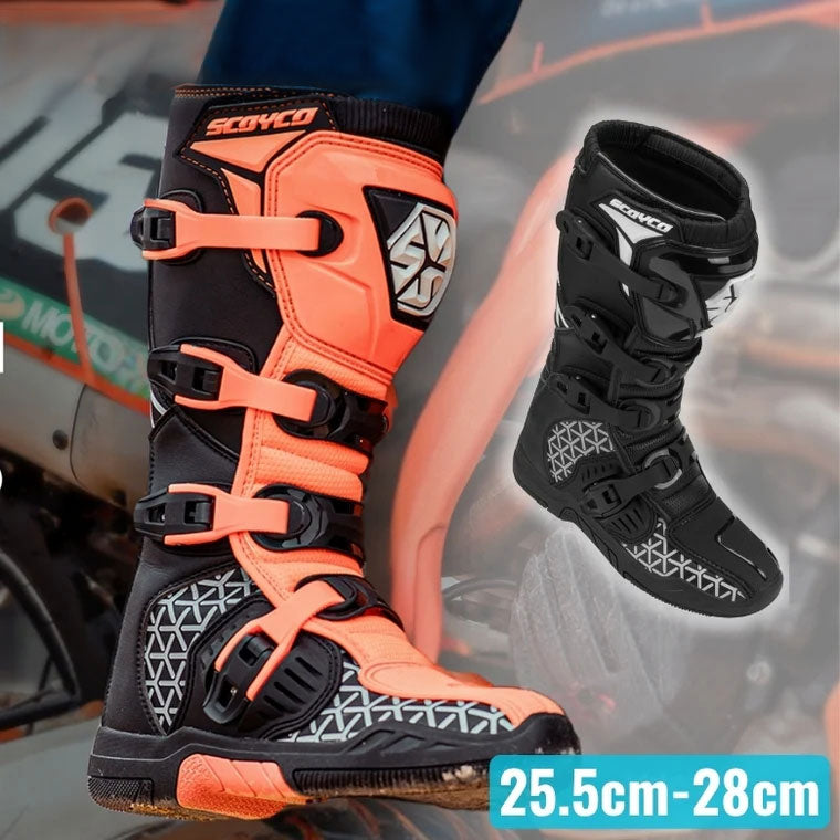 High-top anti-fall off-road motorcycle boots - K22