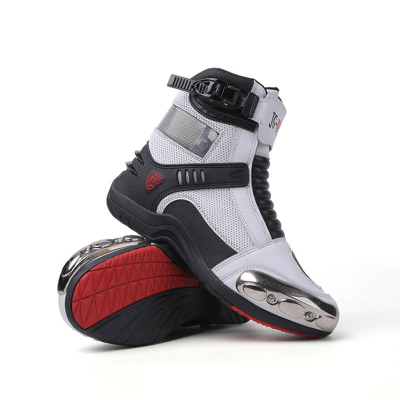 Motocross racing boots with LED displays-K103