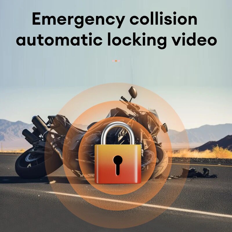 720P Waterproof DVR Driving Recorder 3.0 Inch Front and Rear Camera-P05