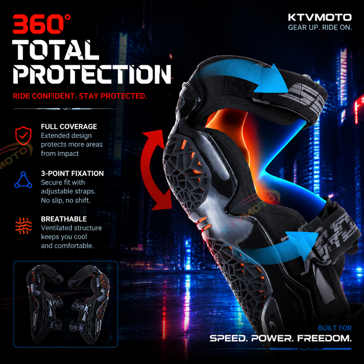 Reflective protective gear for motorcycle riding-Y51