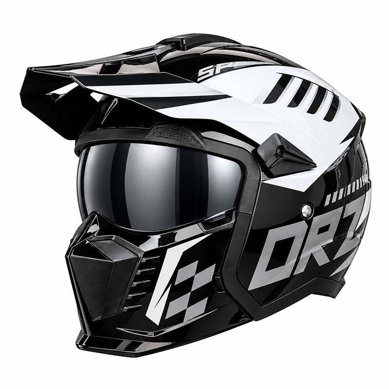 KTVMOTO Futuristic Full Face Motorcycle Helmet-I271
