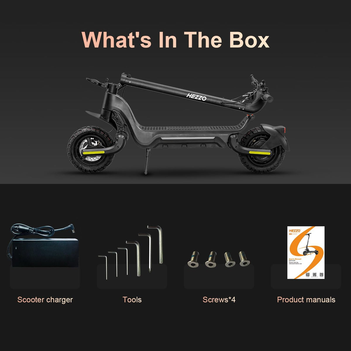 1600W Dual Motor Electric Scooter 48V-F5
