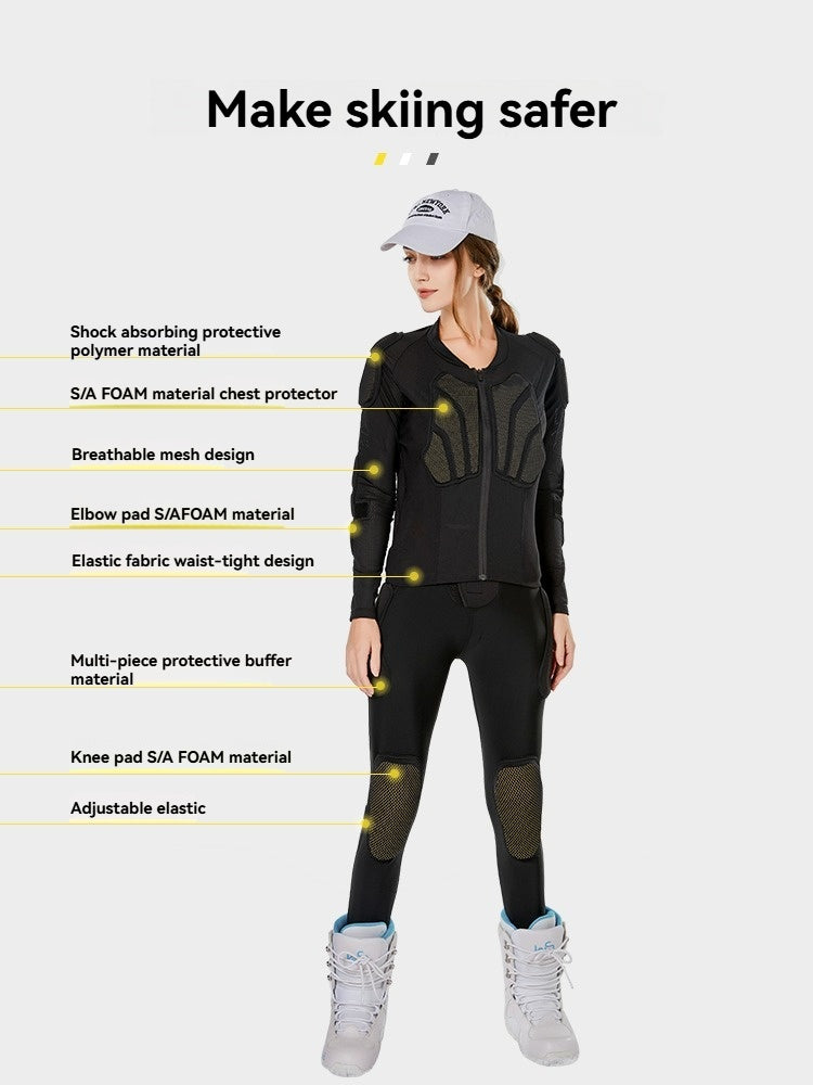 Ski armor anti-fall hip pants inner wear artifact set-J26