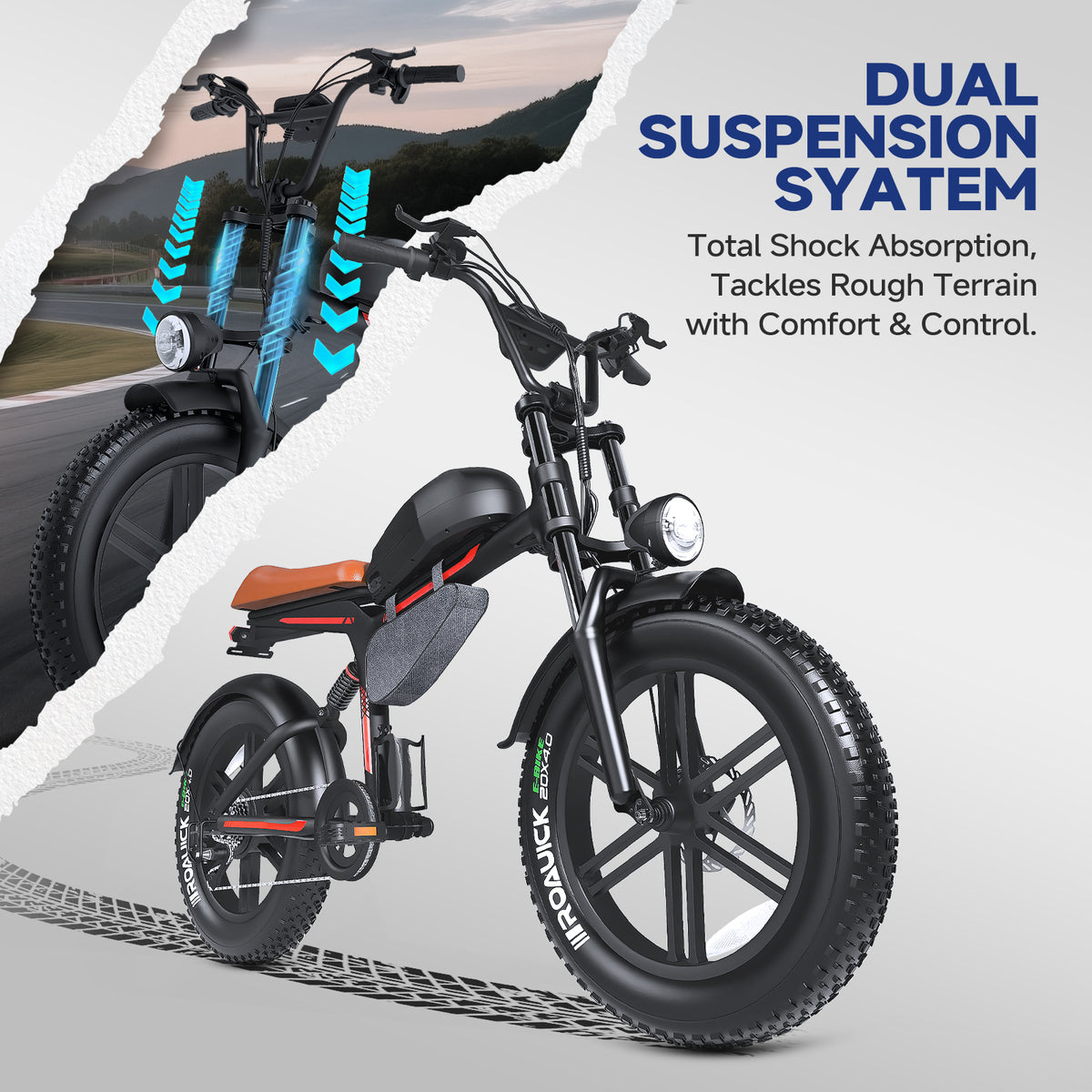 7-Speed All-Terrain Electric Bicycle – BK20