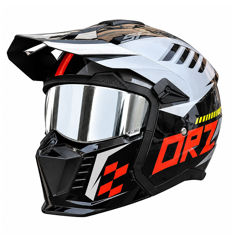 KTVMOTO Futuristic Full Face Motorcycle Helmet-I271