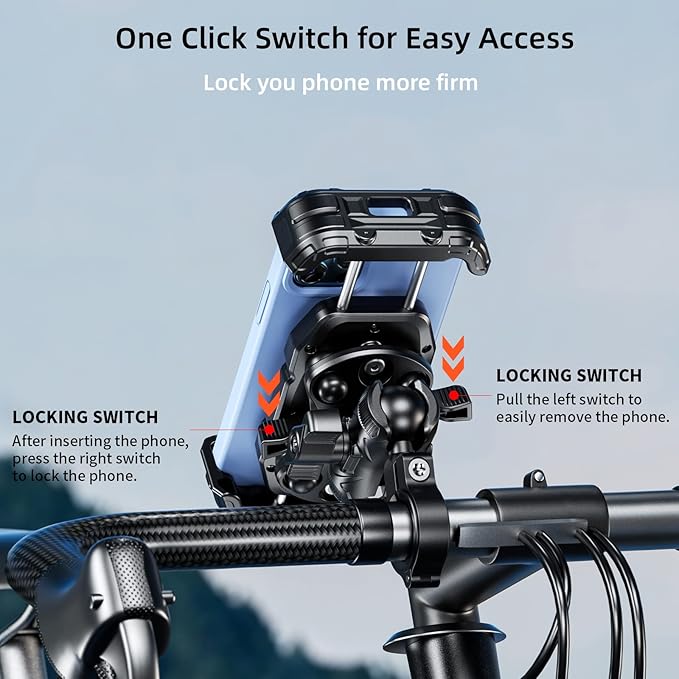Motorcycle safety lock anti-theft bracket-M26