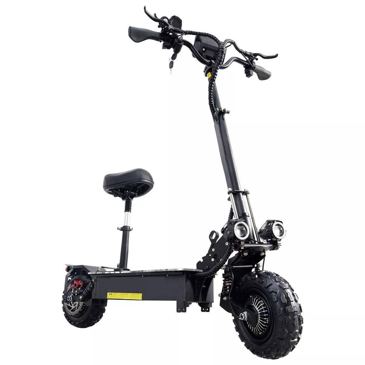 600W Dual Motor Off-Road Electric Scooter 27-Q06