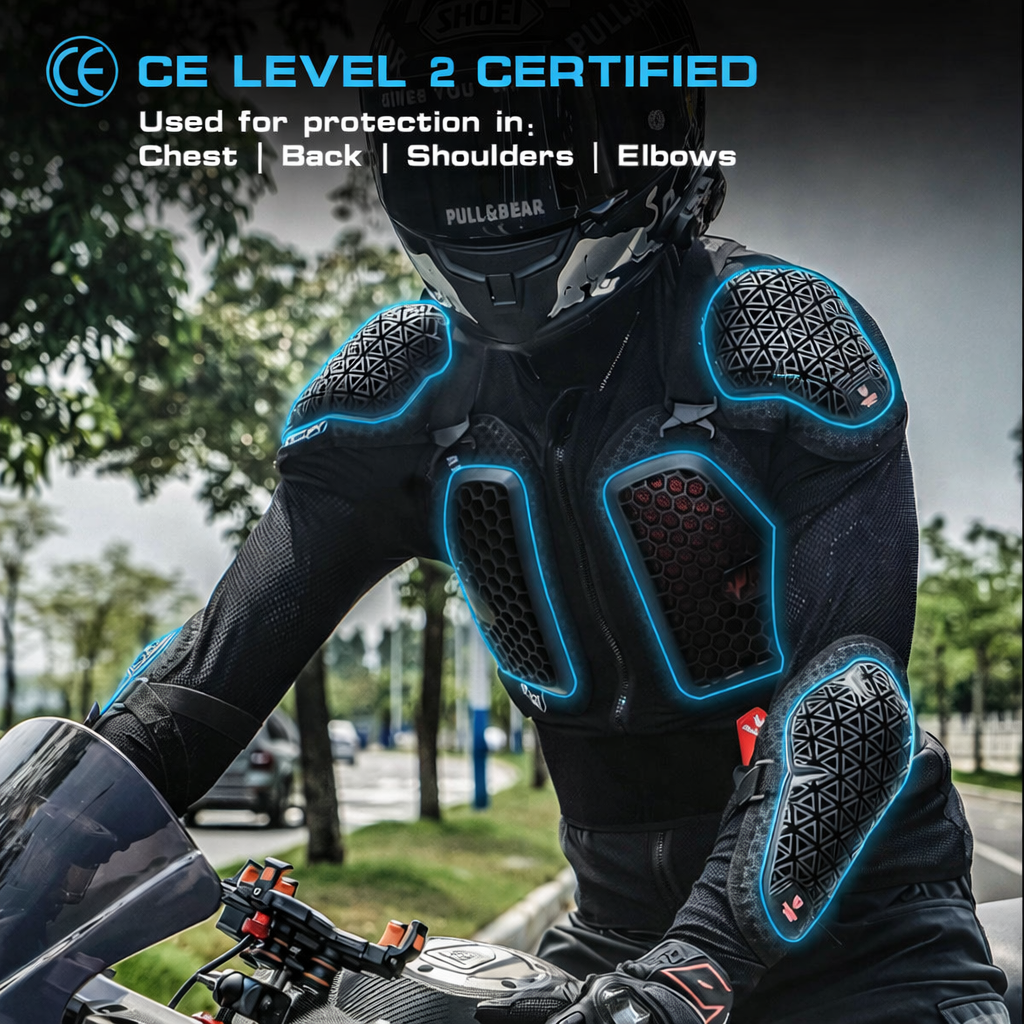 CE Level 2 Professional Spine and Chest Protection Armor – F5