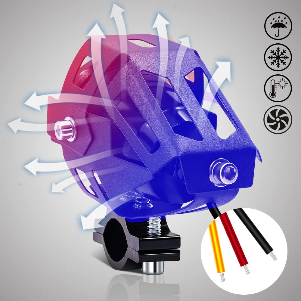 RGB colorful corner eye auxiliary light—D07
