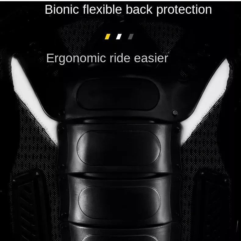 Neck-protecting full-body protective cycling jersey - F4