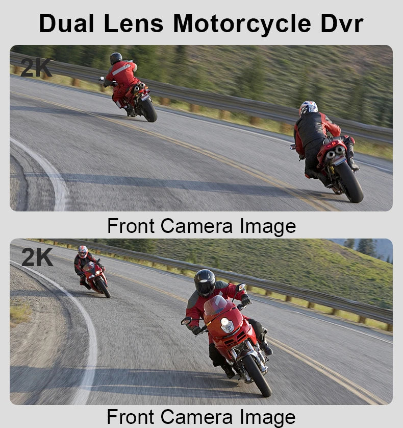2K Helmet Camera WiFi Dual UHD Waterproof - P07