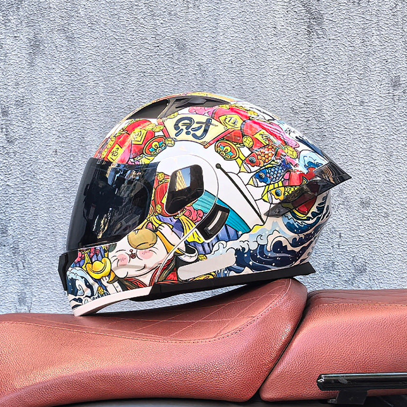Modular motorcycle helmet-I155