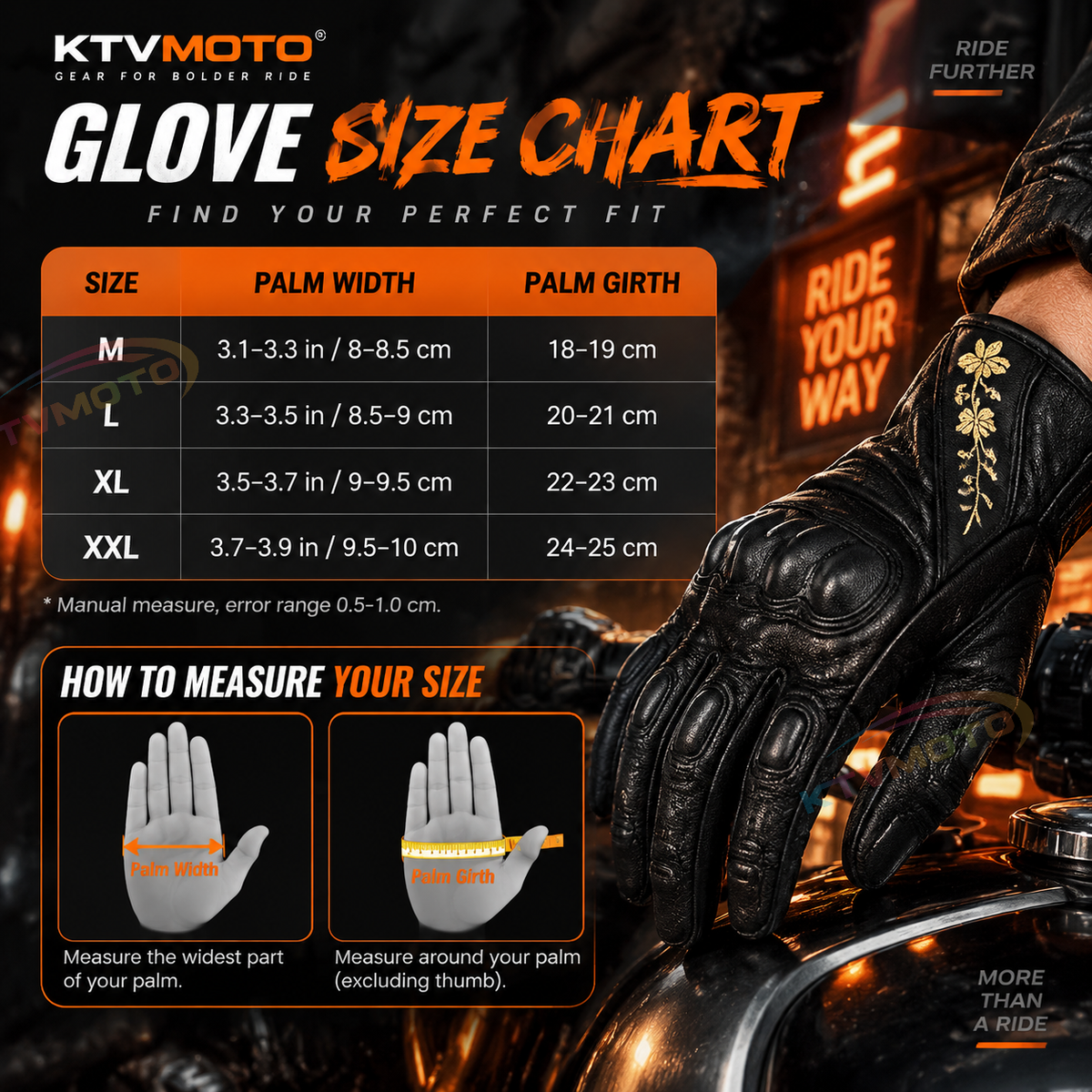 KTVMOTO Tactical Training Motorcycle Gloves-G02