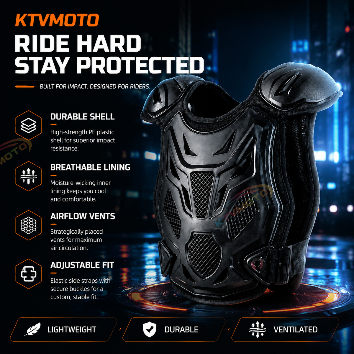 Motorcycle protective gear for children-F24