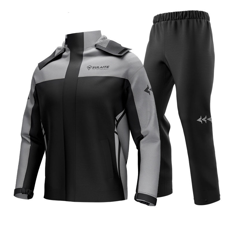 Motorcycle outdoor ultra-thin waterproof raincoat jacket-C08