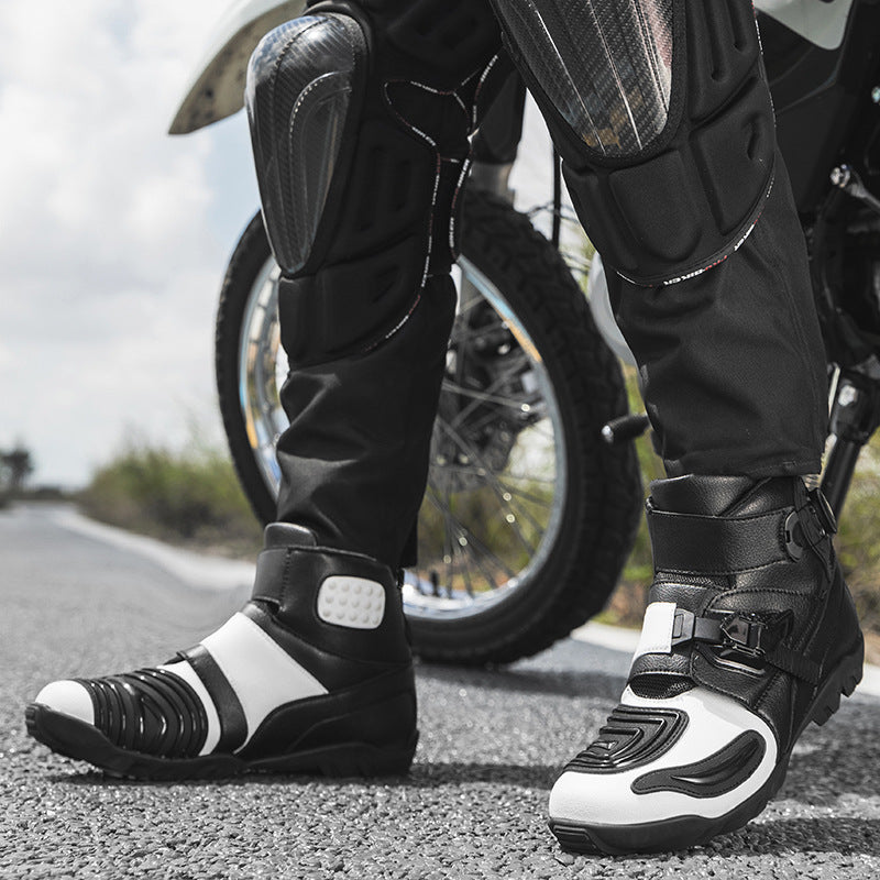 Microfiber Leather Cycling Foot Protection Shoes - K16