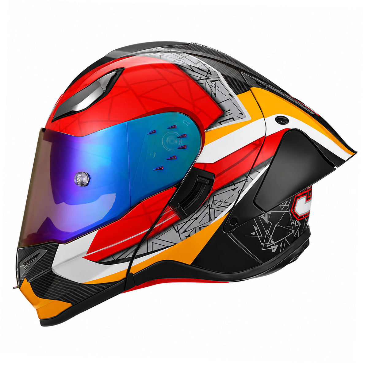 DOT-certified 3-mode modular helmet for all-season riding-I281