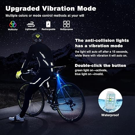 7 Colors Wireless LED Strobe Anti-Collision Light with Remote Control-D01