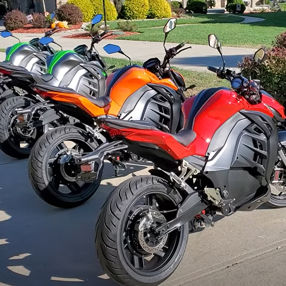 KTVmoto Electric Motorcycle 72V 5000W Racing Motorbike-M7