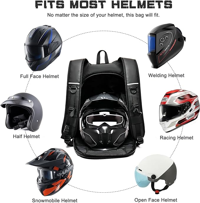 Ordinary motorcycle backpack-W16