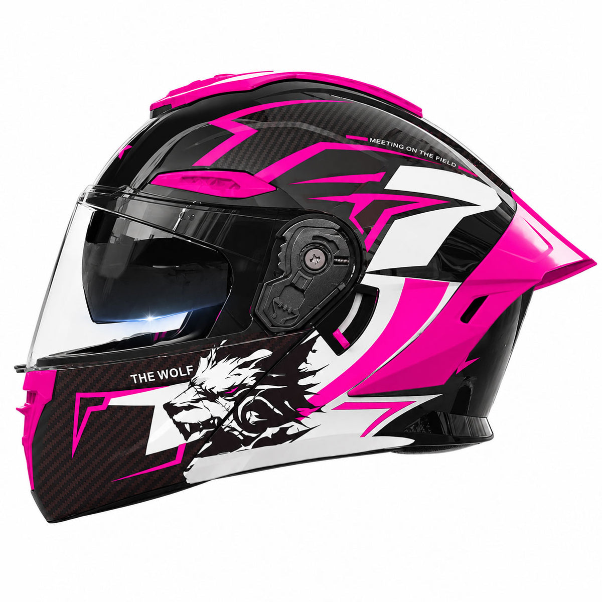 DOT-Certified Modular Motorcycle Helmet with Dual Visors (All-Season)-I287