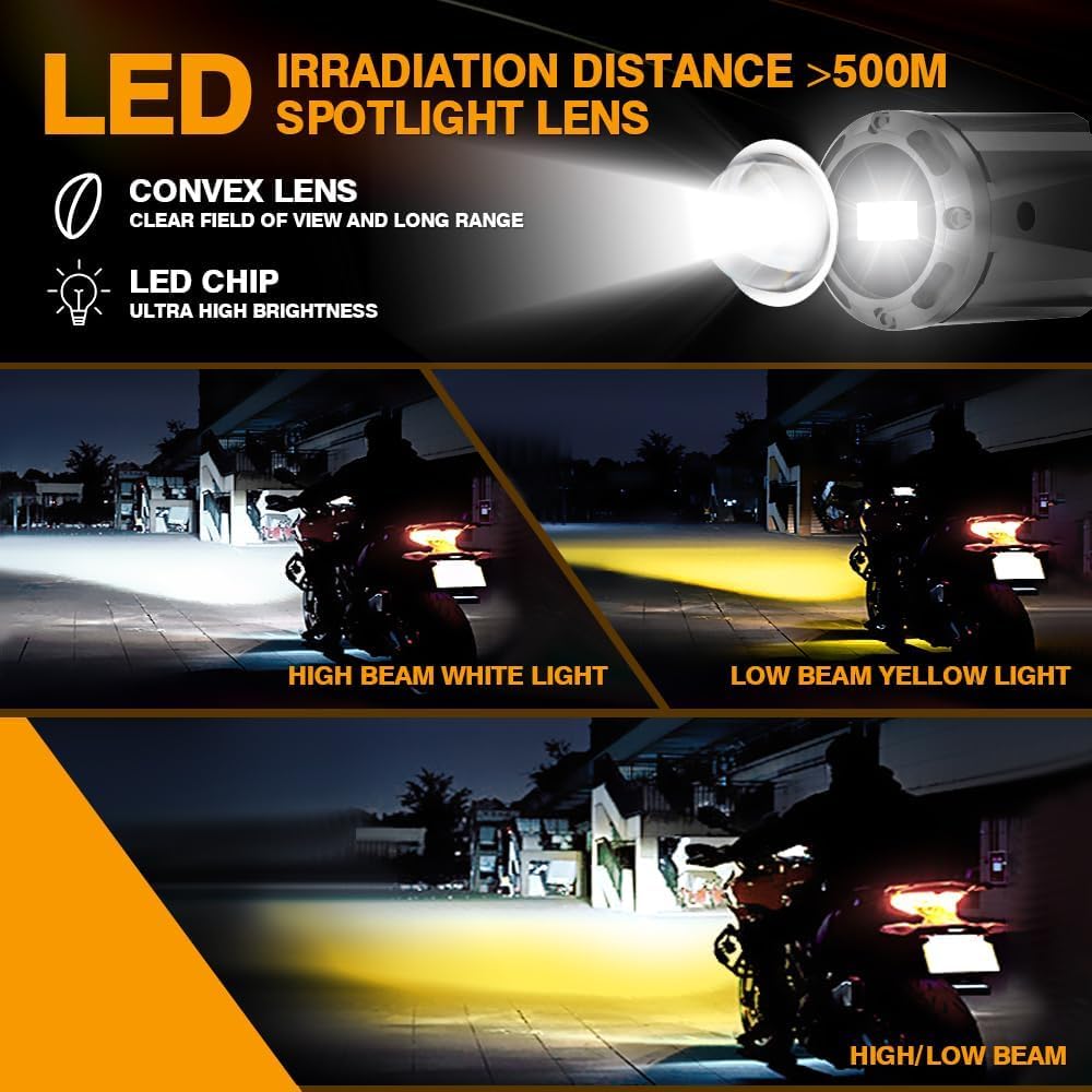 Sensor function spotlight Waterproof wiring harness Auxiliary light kit Driving light-D14
