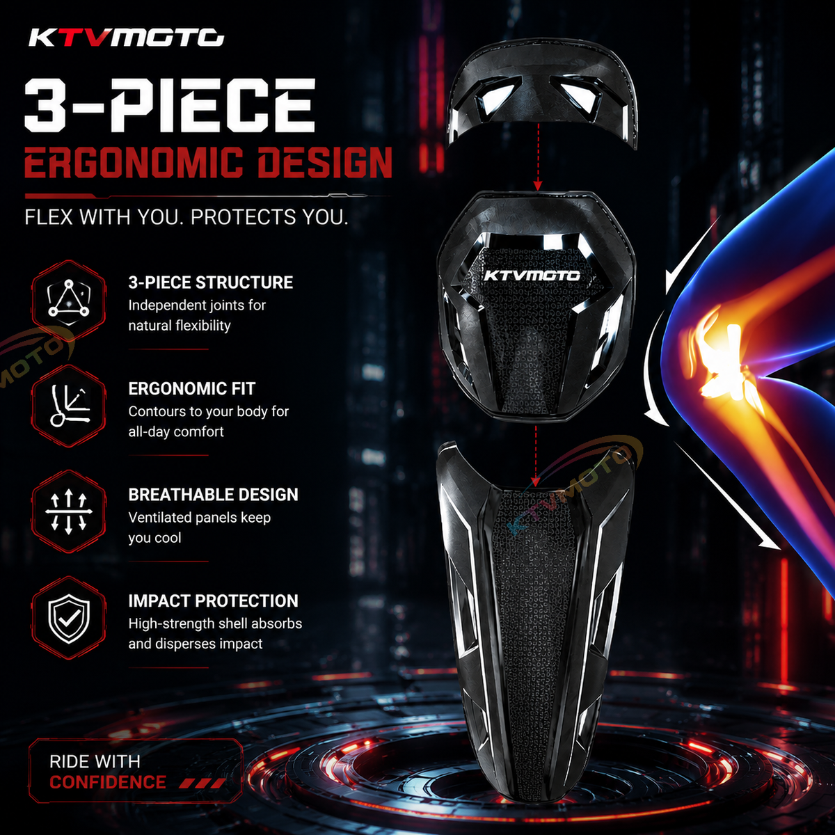 Motorcycle Riding Protective Gear-Y50