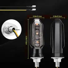 Universal 12V 8mm LED Motorcycle Turn Signal Light-D11