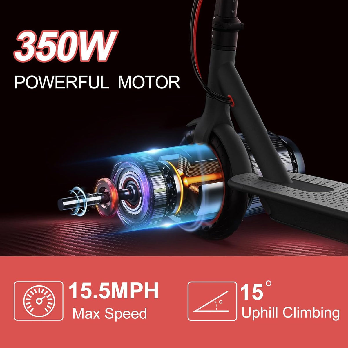 350W Motor Foldable E Scooter - HS-04 Pro