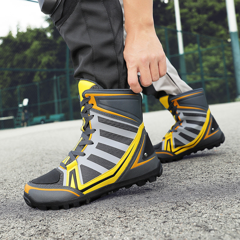 Off-road breathable and comfortable high-top cycling boots - K13