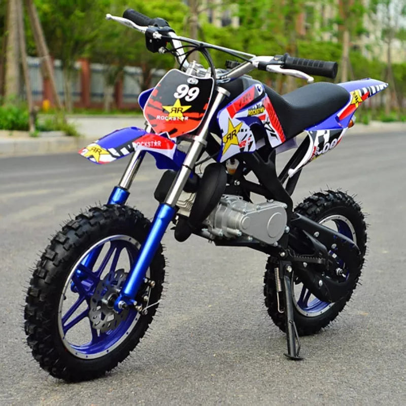 50cc Mini Motorcycle Gasoline for Kids Pocket Bikes Speed 40km/h