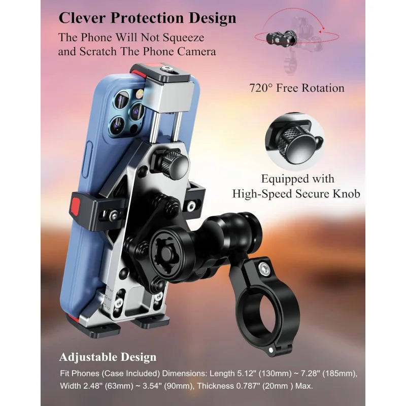 Aluminum Alloy 720° Rotating Motorcycle Bicycle Stand-M25