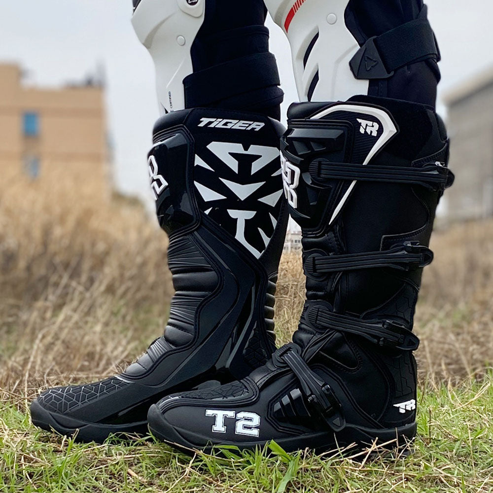 Wear-resistant and anti-fall motorcycle riding shoes-K07