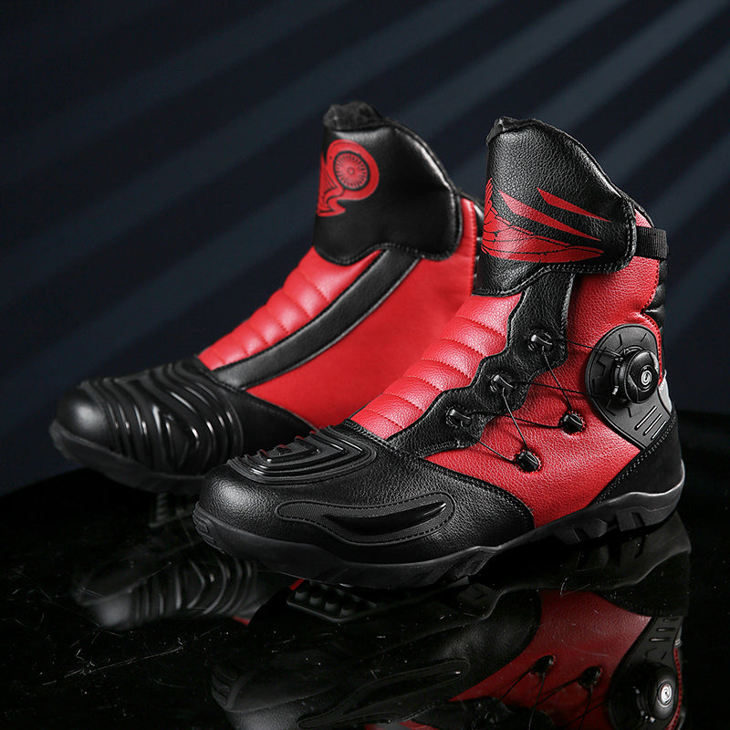 Four-season new style motorcycle riding shoes