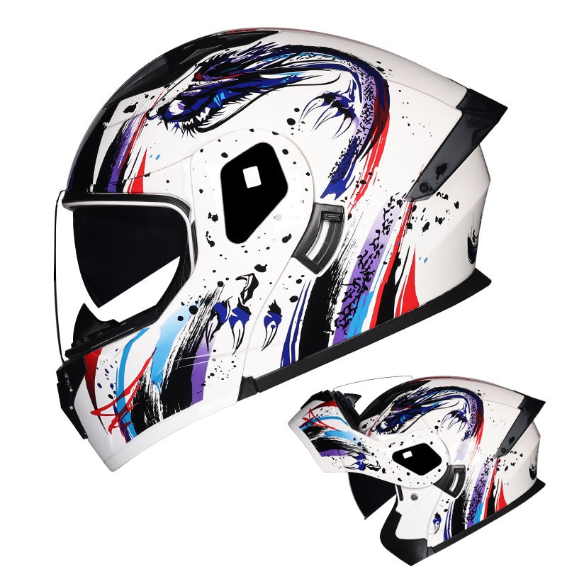Modular motorcycle helmet-I155