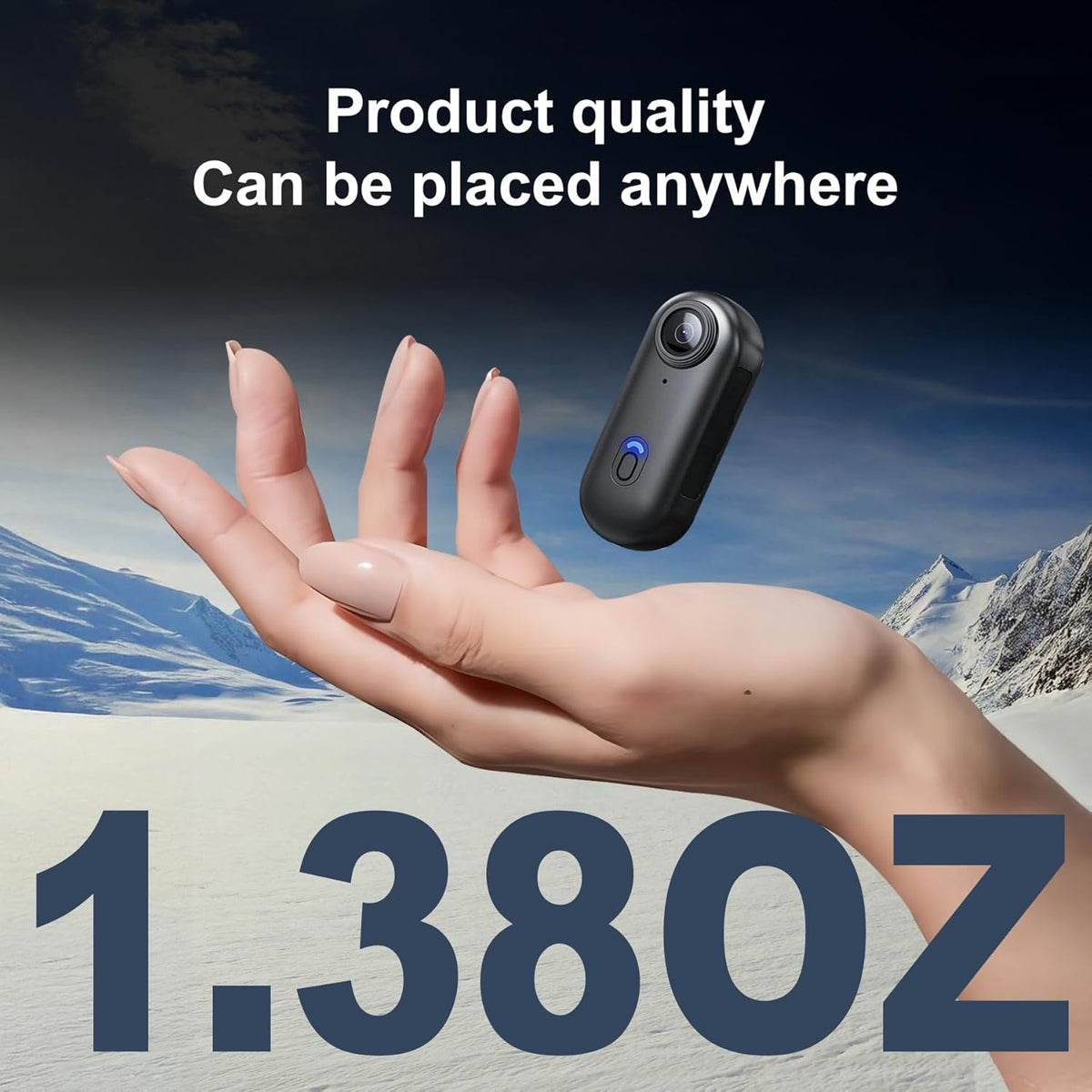 4K Thumb Action Camera | 128G Sports Camera for POV Photoshooting