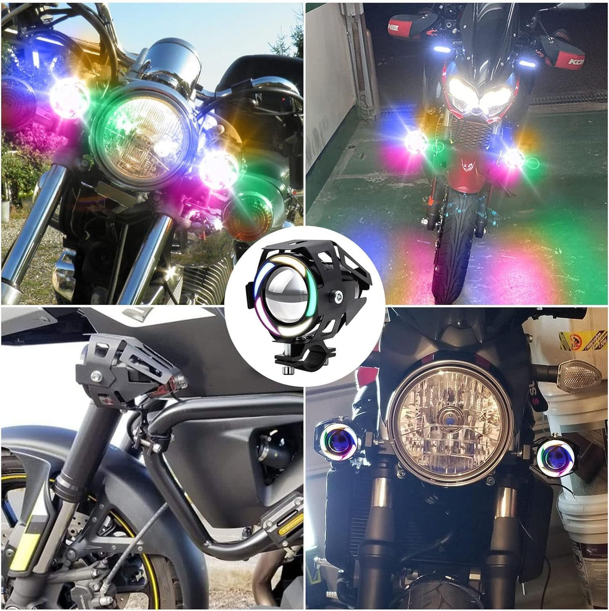 RGB colorful corner eye auxiliary light—D07
