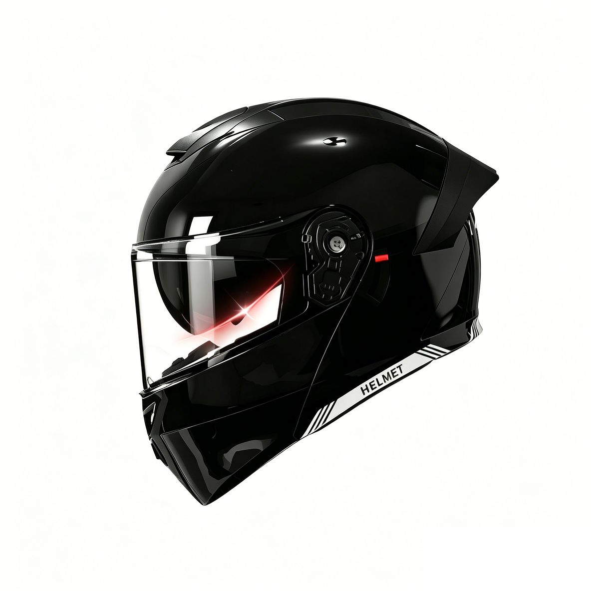 Graphic Modular Motorcycle Helmet Dual Visor-I123